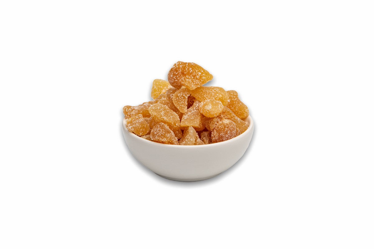 Zázvor karamelizovaný. (100 g)